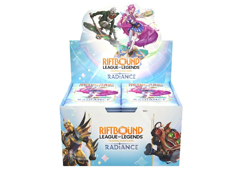 2026 Riftbound League of Legends TCG Radiance Booster Display