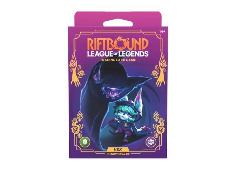 2026 Riftbound League of Legends Unleased Champion Deck: Vex