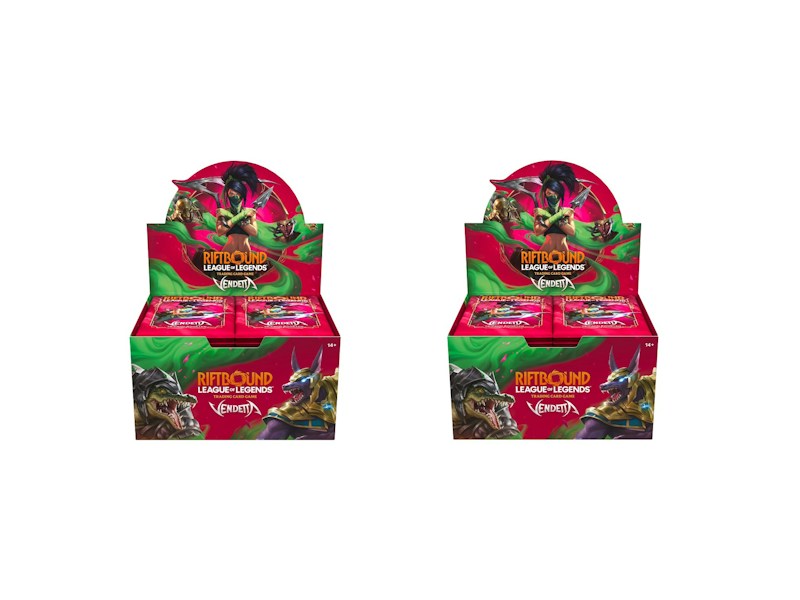 2026 Riftbound League of Legends Vendetta Booster Display 2x Lot