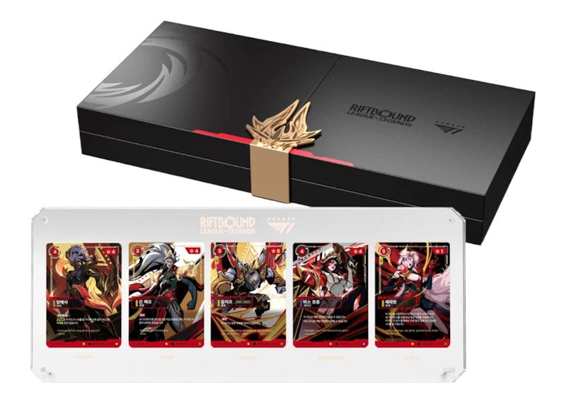 2026 Riftbound x T1 2025 Worlds Champion Signature Edition Box (Korean)