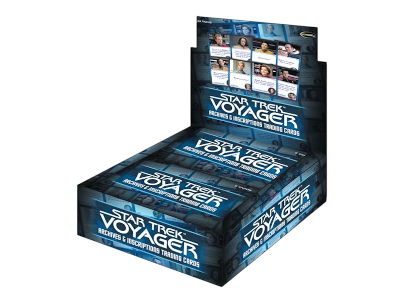 2026 Star Trek Voyager Archives and Inscriptions Trading Card Box