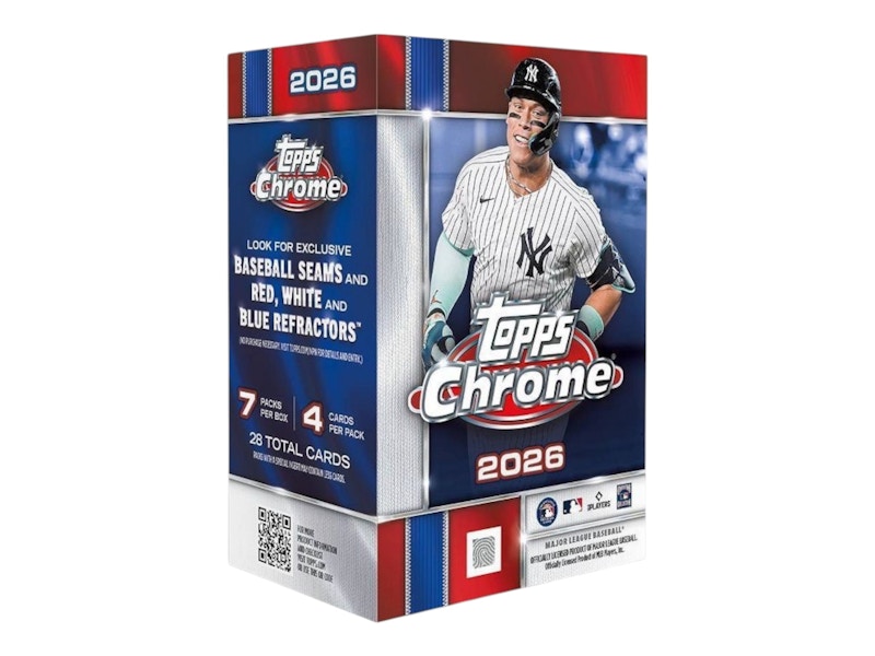 2026 Topps Chrome Baseball Blaster Box