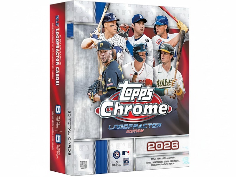 2026 Topps Chrome Baseball Logofractor Box