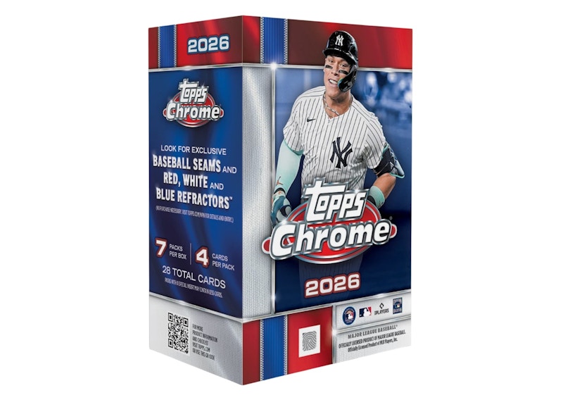 2026 Topps Chrome Baseball Value Box