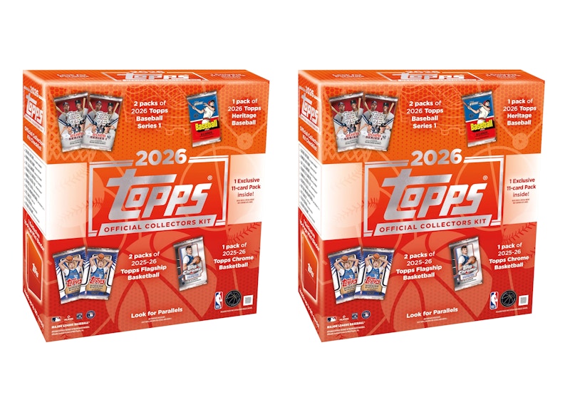 2026 Topps Collector Kit 2x Lot