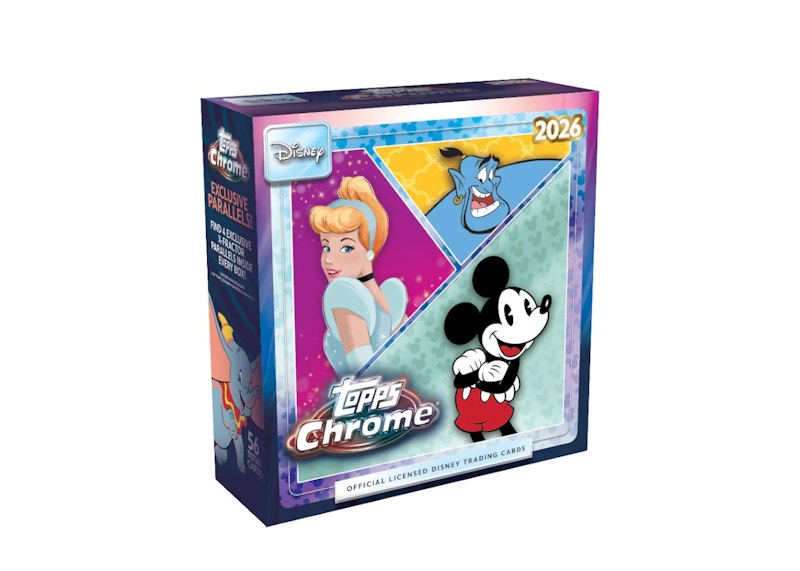 2026 Topps Chrome Disney Mega Box
