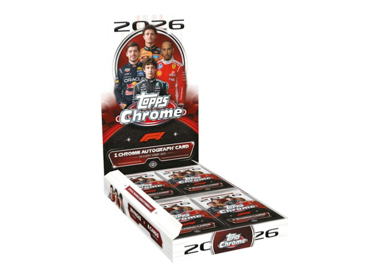 2026 Topps Chrome Formula 1 Hobby Box