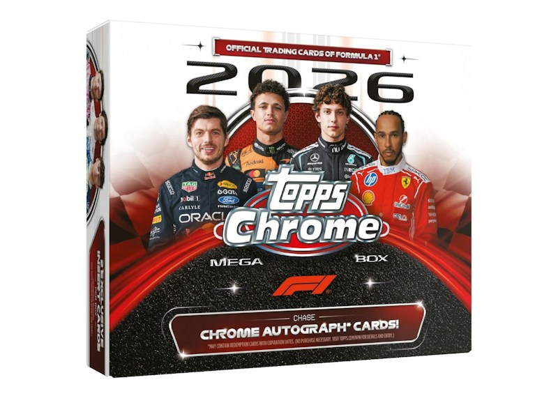 2026 Topps Chrome Formula 1 Mega Box