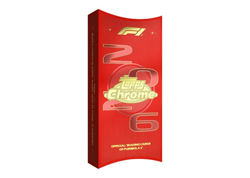 2026 Topps Chrome Formula One Hongbao Hobby Box
