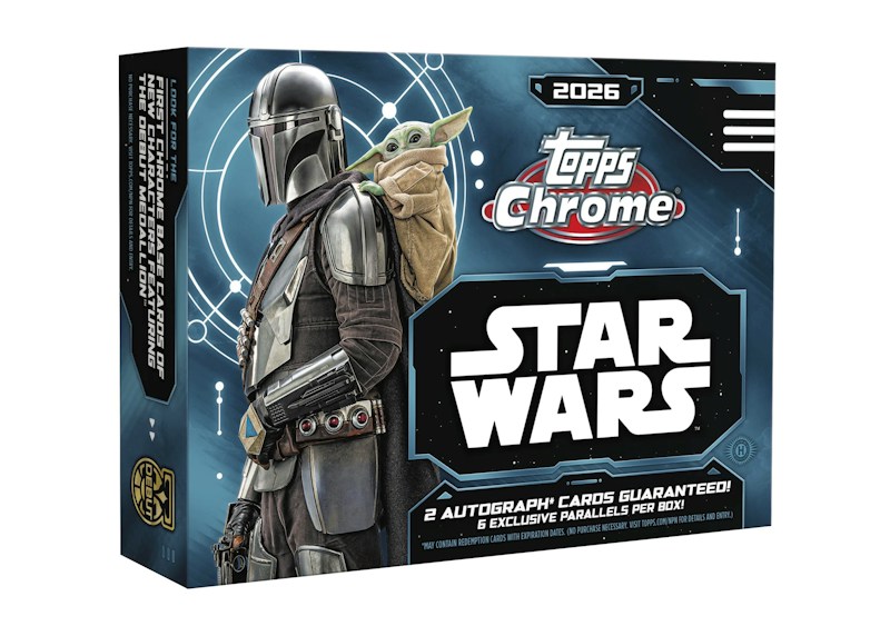 2026 Topps Chrome Star Wars Breakers Delight Box