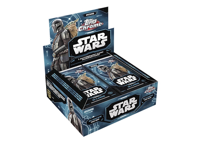 2026 Topps Chrome Star Wars Hobby Box