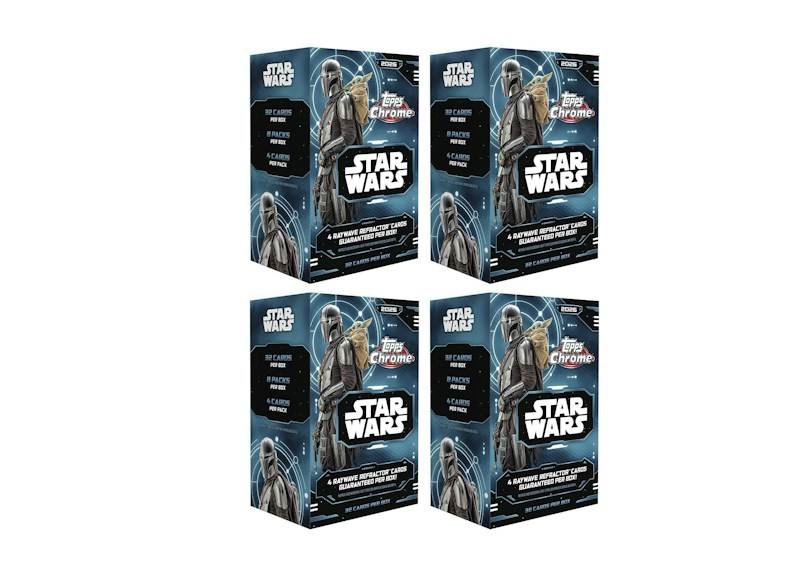 2026 Topps Chrome Star Wars Value Box 4x Lot