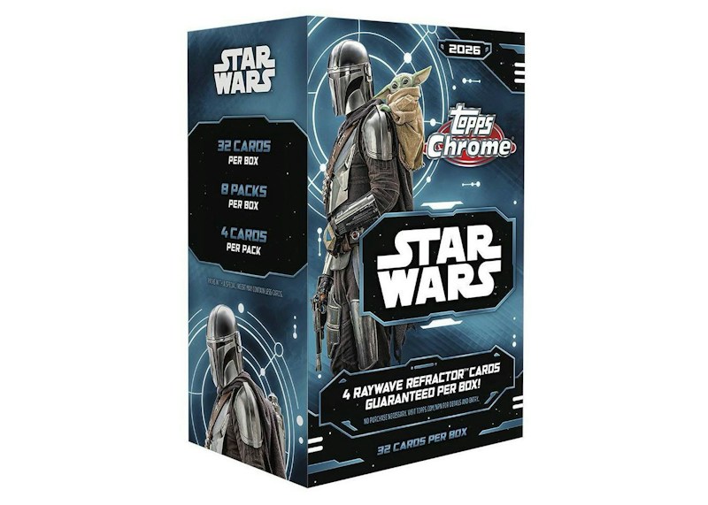 2026 Topps Chrome Star Wars Value Box