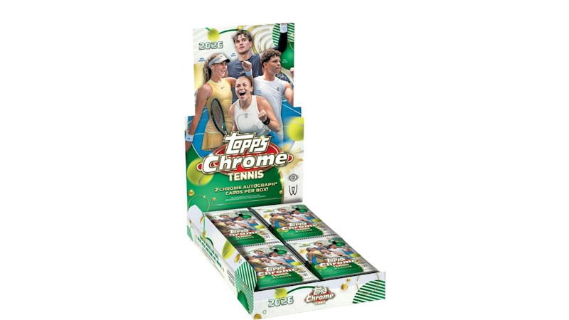 2026 Topps - Scatola da tennis cromata