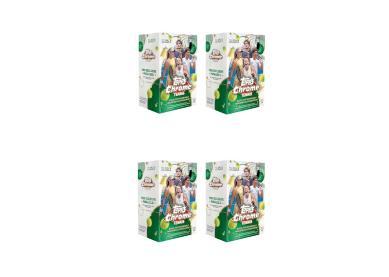 2026 Topps Chrome Tennis Value Box 4x Lot