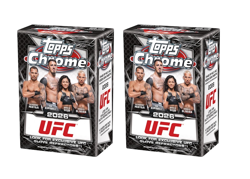 2026 Topps Chrome UFC Value Box, 2 Stück