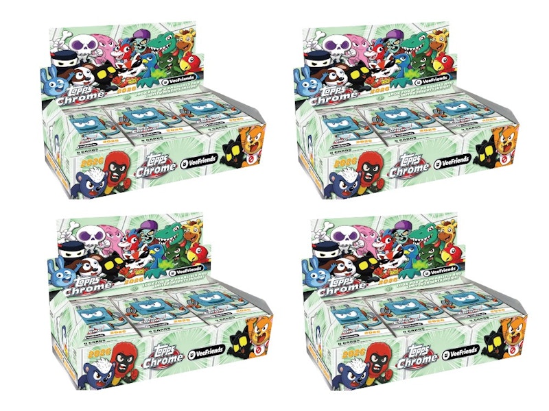 2026 Topps Chrome VeeFriends Hobby Box 4x Lot - 2026 - US