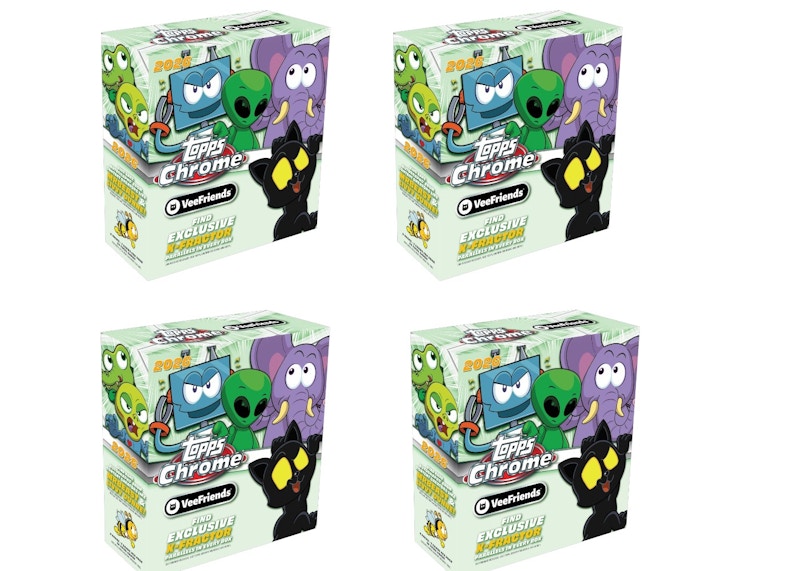 2026 Topps Chrome VeeFriends Mega Box 4x Lot