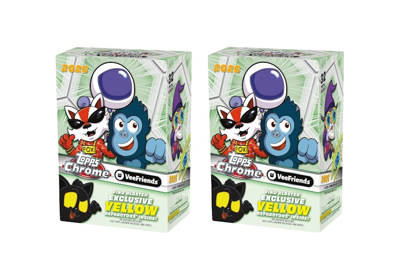 2026 Topps Chrome VeeFriends Value Box 2x Lot