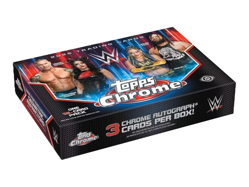 2026 Topps Chrome WWE Delight Box