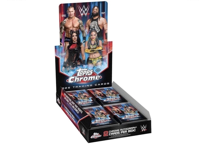 2026 Topps Chrome WWE Hobby Box - 2026 - US