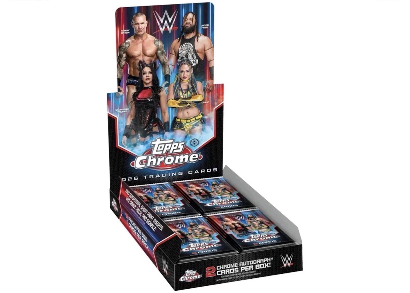 2026 Topps Chrome WWE Hobby Box - 2026 - US 2026 Topps Chrome WWE Hobby Box - 2026 - US