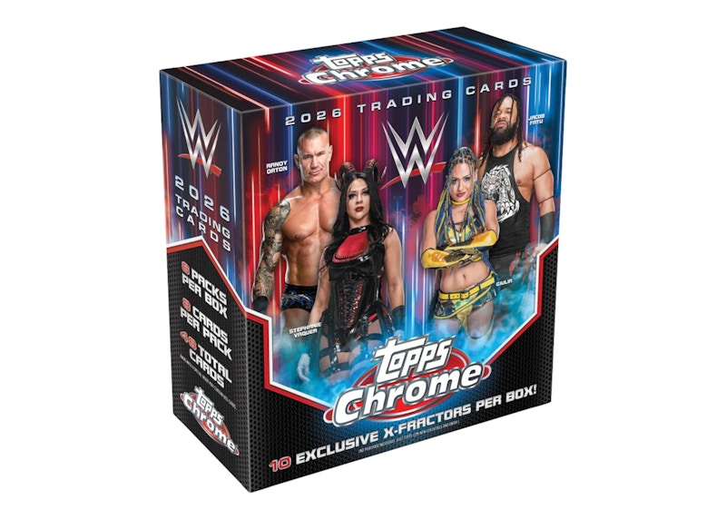 2026 Topps Chrome WWE Mega Box - 2026 - JP
