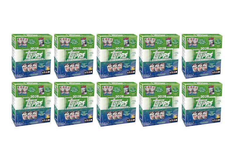 2026 Topps Collector Kit Wave 2 10x Lot