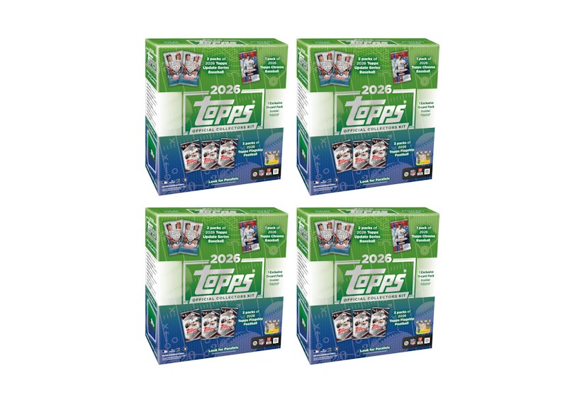 2026 Topps Collector Kit Wave 2 4x Lot