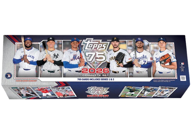 2026 Topps Complete Sets Baseball Hobby Box