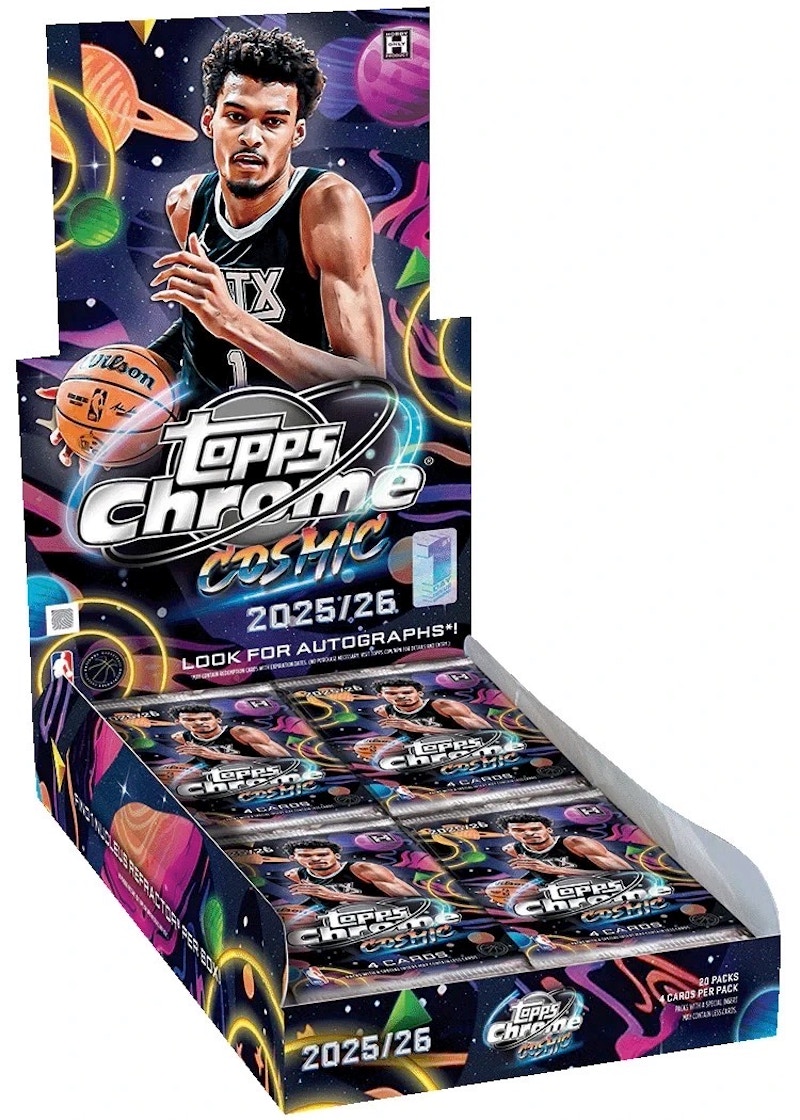2025/26 Topps Chrome Cosmic Basketball Hobby Box - 2025/26 - JP