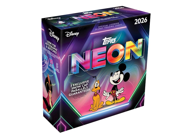 2026 Topps Disney Neon Mega Box - 2026 - US
