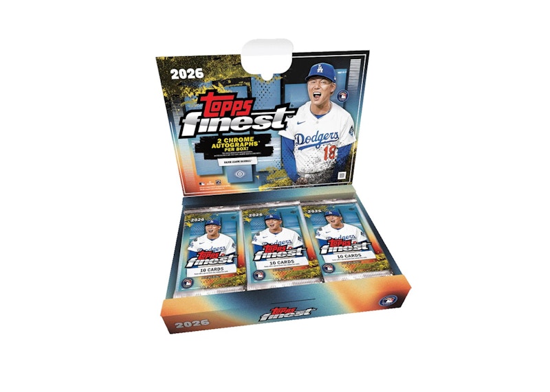 2026 Topps Finest Baseball Hobby Box