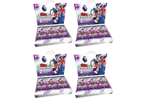 2026 Topps Finest Premier League Soccer Hobby Box 4x Lot - 2026 - US 2026 Topps Finest Premier League Soccer Hobby Box 4x Lot - 2026 - US