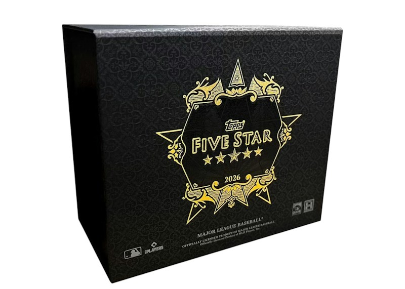 Scatola per hobby del 2026 Topps a cinque stelle della Major League Baseball