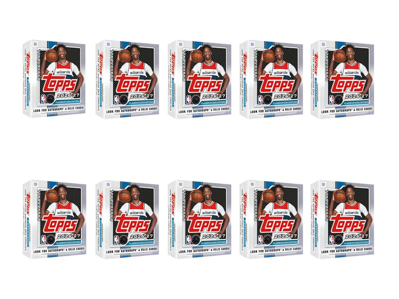 2026 Topps Flagship Basketball Mega Box 10x Lot