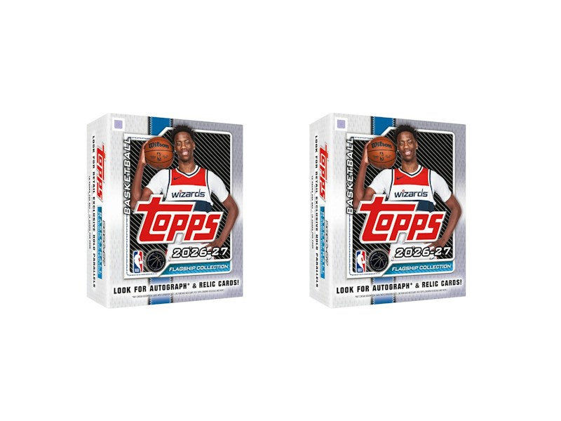 2026 Topps Flagship Basketball Mega Box 2x Lot