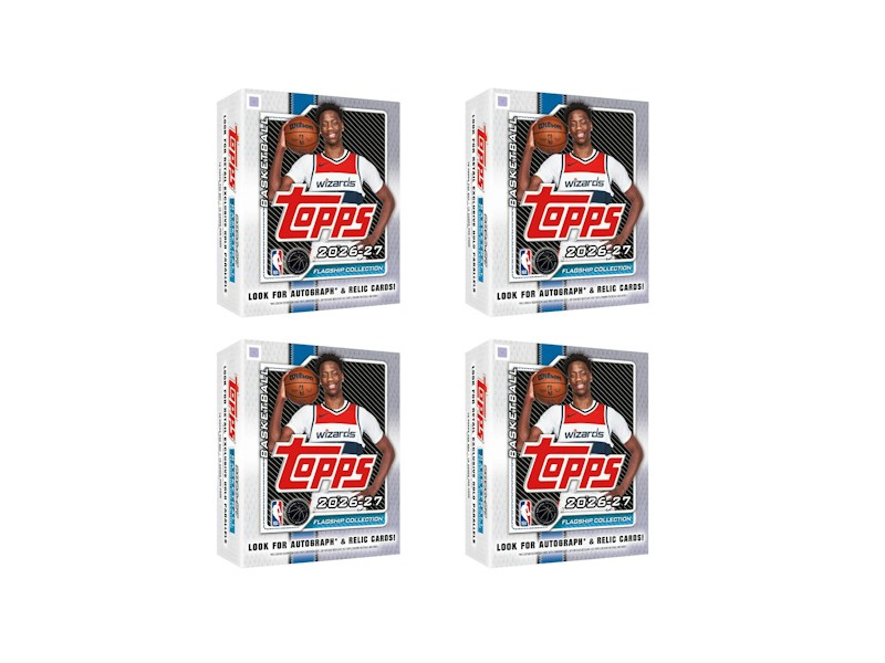 2026 Topps Flagship Basketball Mega Box 4x Lot