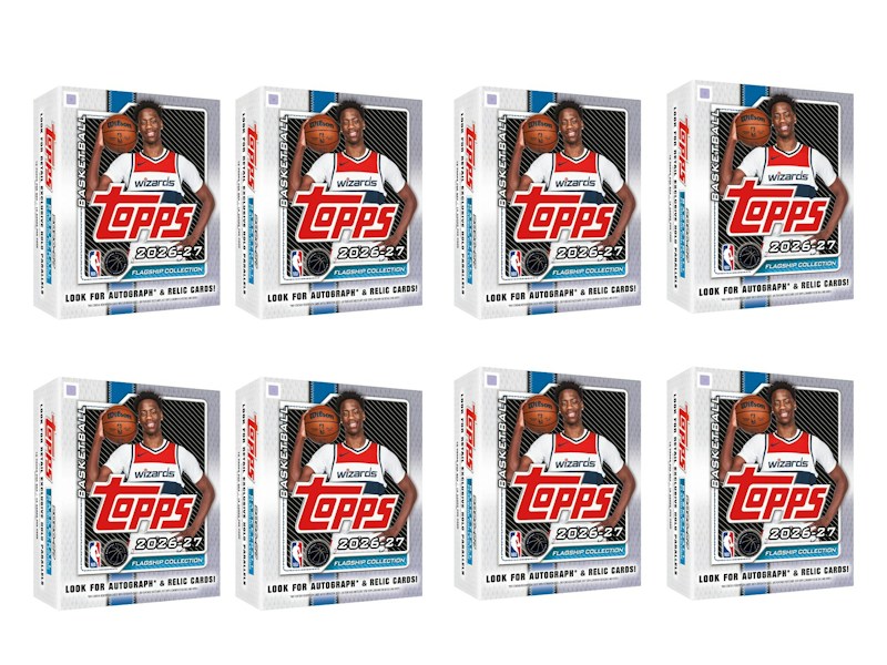 2026 Topps Flagship Basketball Mega Box 8x Lot