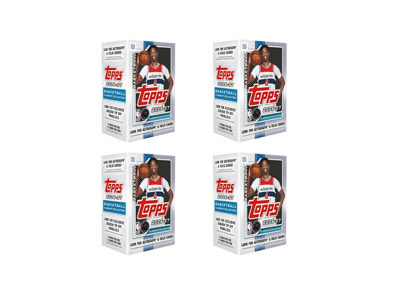 2026 Topps Flagship Basketball Value Box 4x Lot