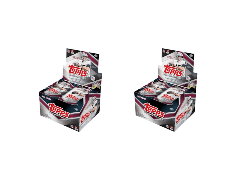 2026 Topps Flagship Football Jumbo Box 2x Lot