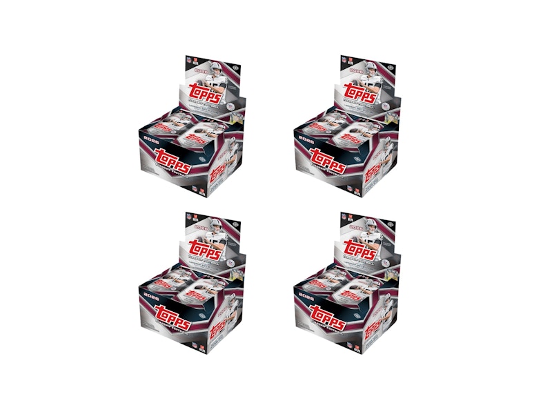 2026 Topps Flagship Football Jumbo Box 4x Lot