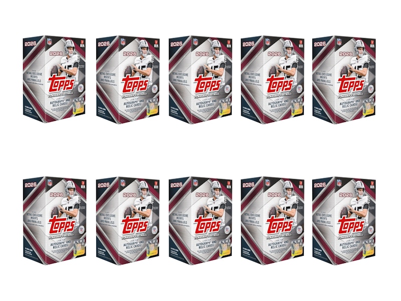 2026 Topps Flagship Football Value Box 10x Lot