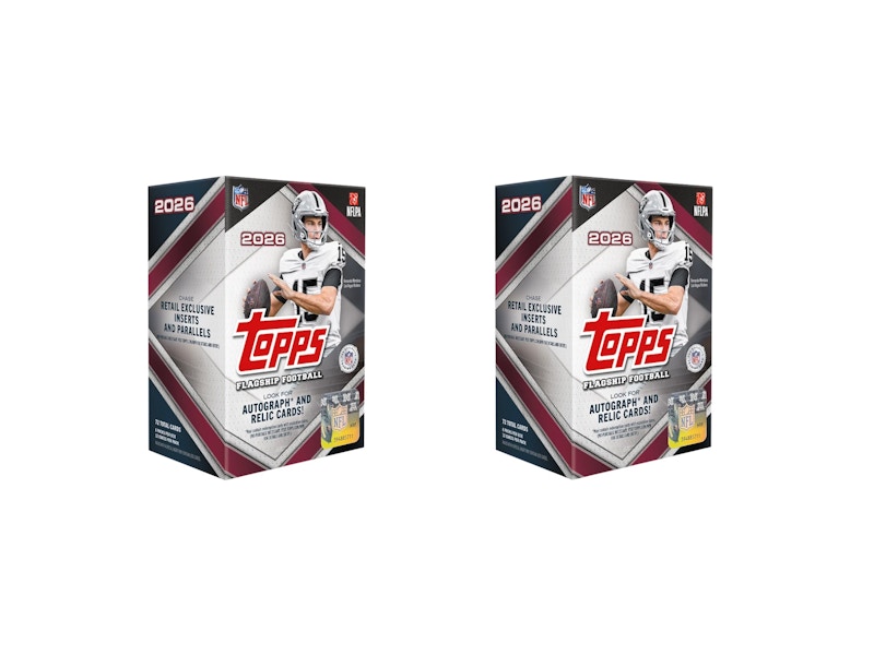 2026 Topps Flagship Football Value Box 2x Lot