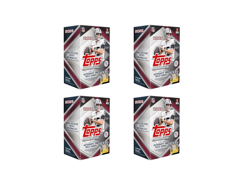 2026 Topps Flagship Football Value Box 4x Lot