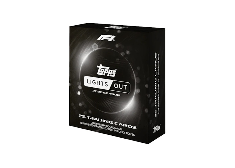 2026 Topps Formula 1 Lights Out Hobby Box