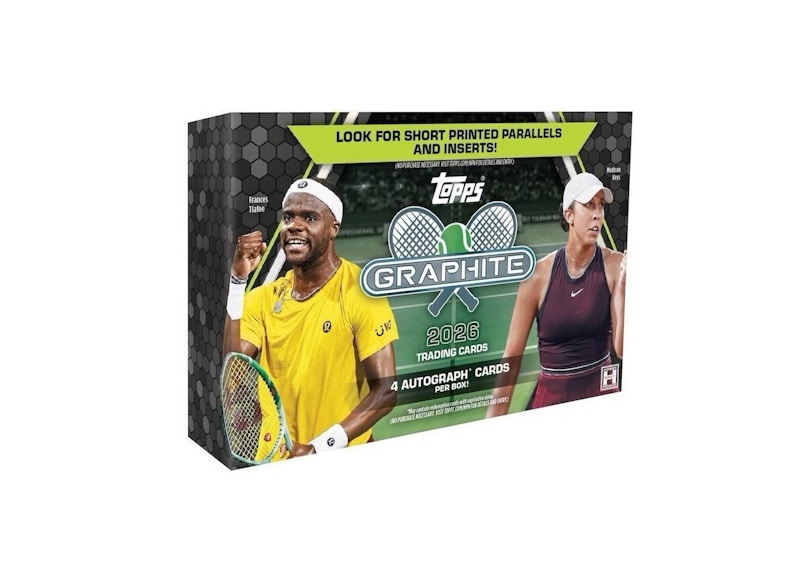 2026 Topps Graphite Tennis Hobby Box
