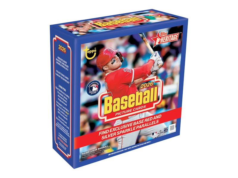 2026 Topps Heritage Baseball Mega Box - 2026 - JP