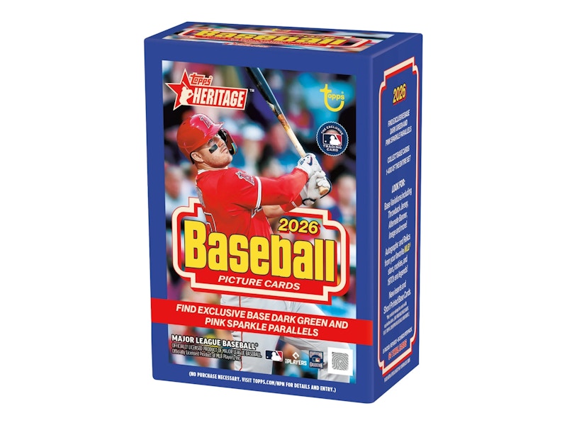 2026 Topps Heritage Baseball Value Box