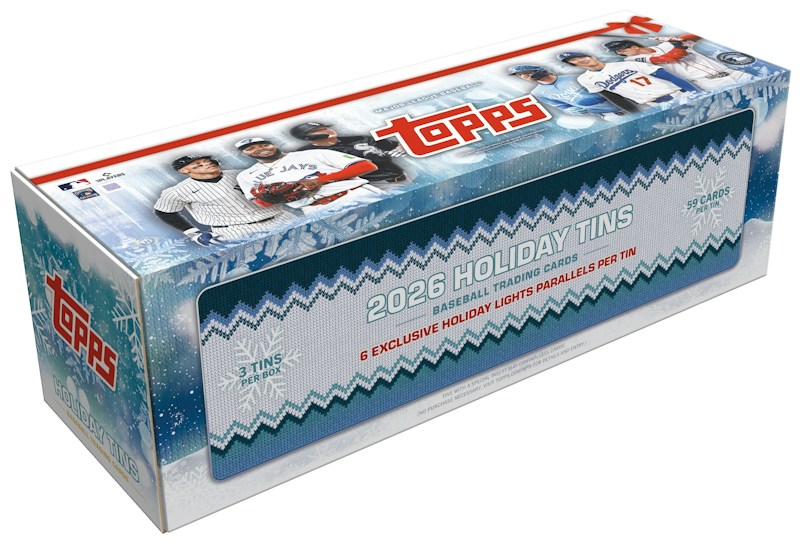 2026 Topps Holiday Baseball Hobby Tin